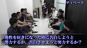 「異性を好きになった時に告白しようと努力するか、告白させようと努力するか？」